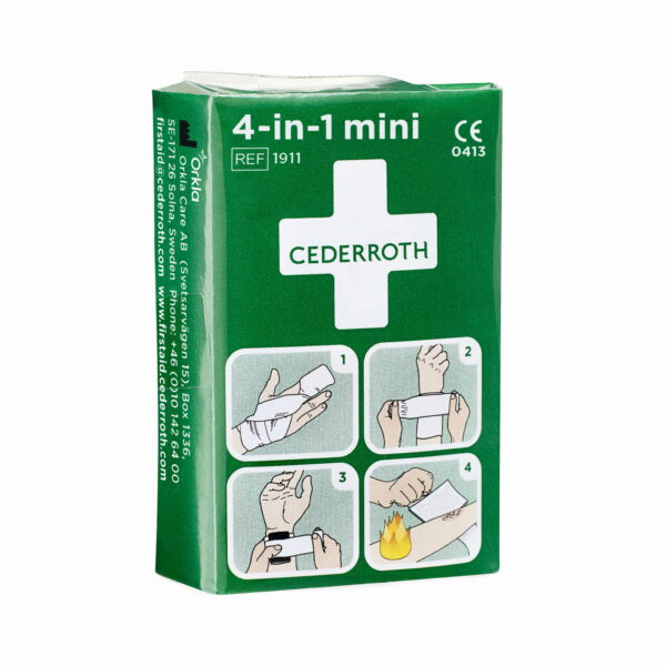 Mały zestaw do tamowania krwi Cederroth 4-in-1 - obrazek 2