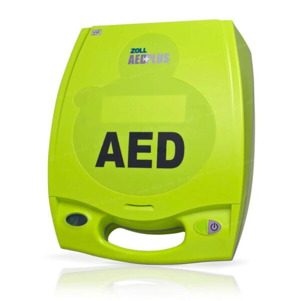 Defibrylator Zoll AED Plus (Półautomatyczny) z  zieloną szafką gratis - obrazek 2