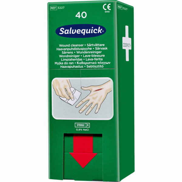 Myjka do ran Salvequick, 40 szt