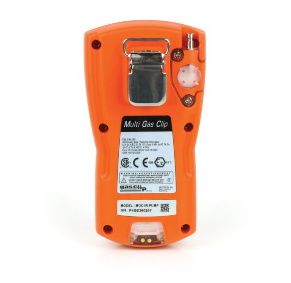 MULTI GAS CLIP PUMP - detektor wielogazowy  z wbudowaną pompką zasysającą - obrazek 3