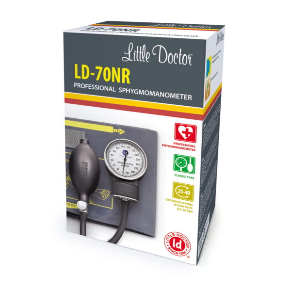 LD70NR Ciśnieniomierz mechaniczny+mankiet 25-40cm(bez relingu) - obrazek 3