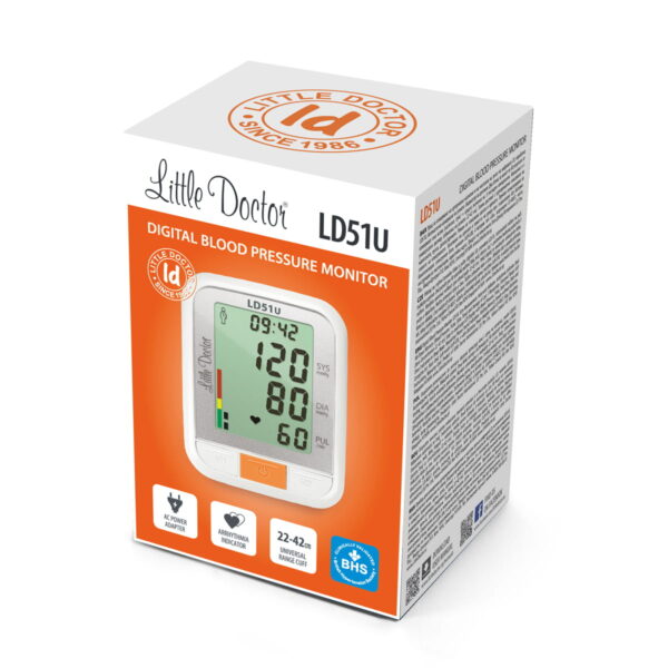 LD51U Ciśnieniomierz elektroniczny-uniwersalny- AUT- ZASILACZ - obrazek 2
