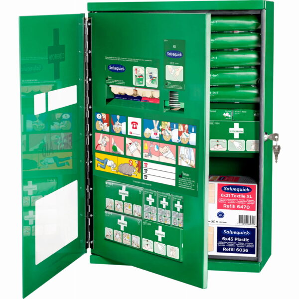 Duża szafkowa apteczka Cederroth Double Door - obrazek 2