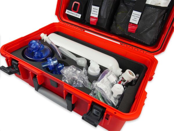 TRAUMA KIT R1 - Zestaw Walizka Tlenowa Light, zestaw do wentylacji pacjenta - obrazek 3