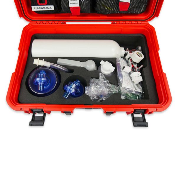TRAUMA KIT R1 - Zestaw Walizka Tlenowa Light, zestaw do wentylacji pacjenta - obrazek 4