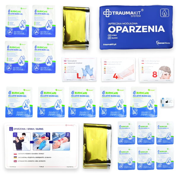 TRAUMA KIT Apteczka Modułowa ROSZAK - Plecak 6 (czerwony) - obrazek 4