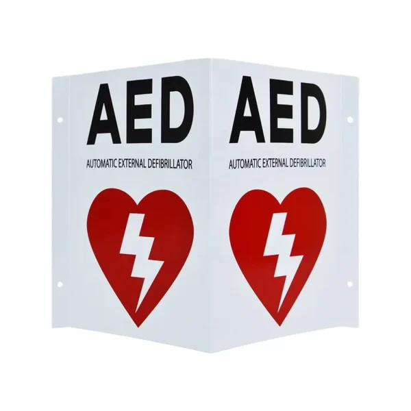 ZESTAW: Defibrylator AED IPAD SP 1 z szafką aivia 200 + tablica z oznaczeniem AED - obrazek 4
