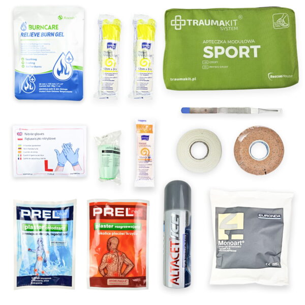 TRAUMA KIT Apteczka Sportowa (UROZAS) Walizka CARRY CASE 6 Fluo - obrazek 4