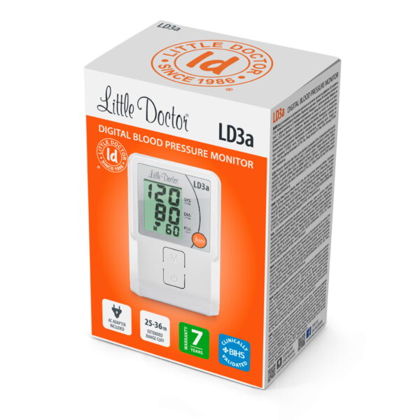 LD3A Ciśnieniomierz elektroniczny - AUT+ ZASILACZ - obrazek 3