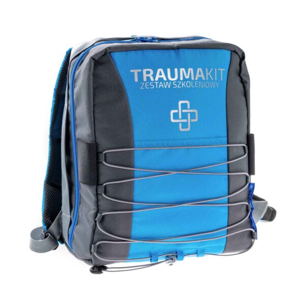 TRAUMA KIT Zestaw szkoleniowy AWKKSZ - Rozszerzony - Plecak 6 (bez opasek zaciskowych - niebieski) - obrazek 2