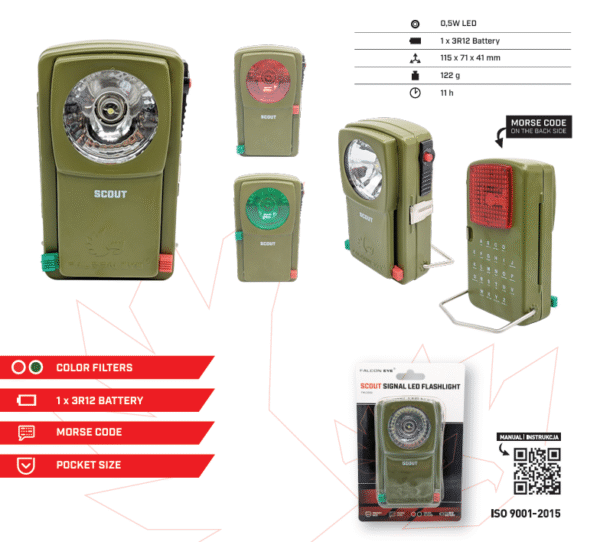 Falcon Eye SCOUT- latarka sygnalizacyjna - obrazek 3