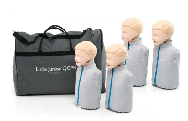 Zestaw fantomów szkoleniowych Little Junior QCPR w torbie transportowej
