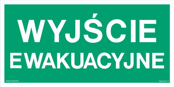 Wyjście ewakuacyjne