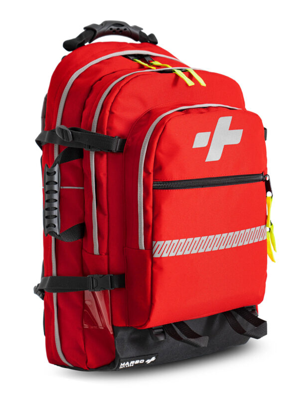 Apteczka plecakowa 40l - czerwona