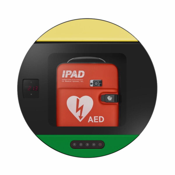 Szafka zewnętrzna na defibrylator  AED DefibSafe 3 - ogrzewana / wentylowana - obrazek 2