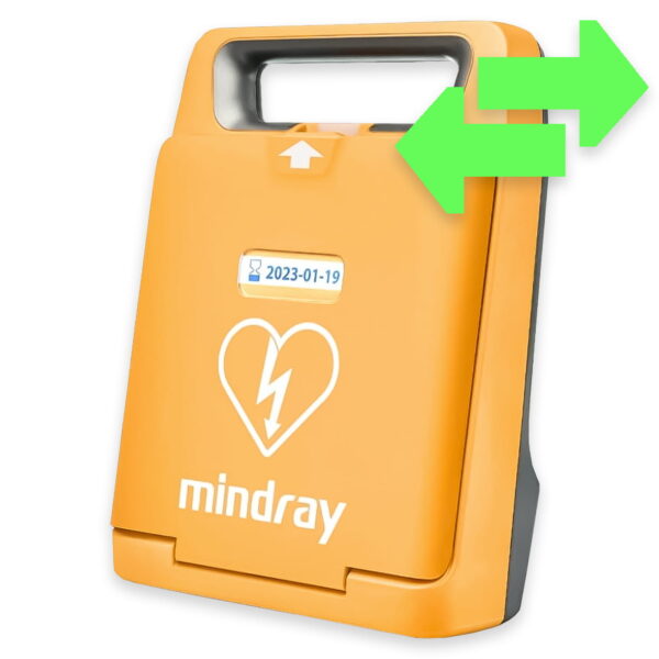 Defibrylator AED półautomatyczny Mindray BeneHeart C1A, z baterią i elektrodą, wersja 4G data transfer (5 lat)