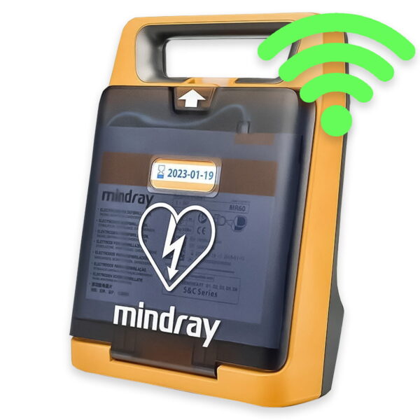 Defibrylator AED półautomatyczny Mindray BeneHeart C2, z baterią i elektrodą, wersja Wi-Fi