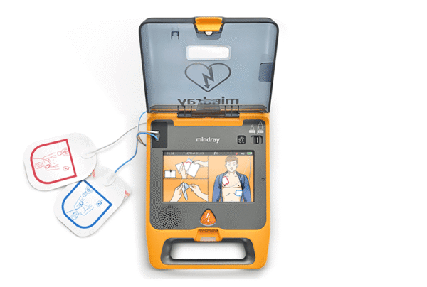 Defibrylator AED półautomatyczny Mindray BeneHeart C2, z baterią i elektrodą, wersja Wi-Fi - obrazek 3