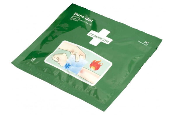 Opatrunek hydrożel na oparzenia Cederroth Burn Gel Dressing 1 szt. 10x10 cm