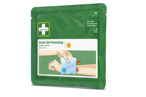 Opatrunek hydrożel na oparzenia Cederroth Burn Gel Dressing 2 szt. 10x10 cm - obrazek 2
