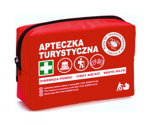 Apteczka w nylonie TURYSTYCZNA - KLESZCZOWA