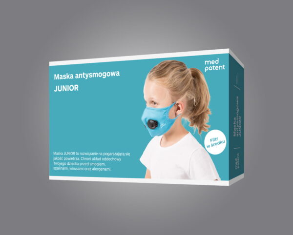 Maska antysmogowa - Junior - obrazek 2