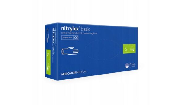 Rękawiczki nitrylowe jednorazowe - Mercator