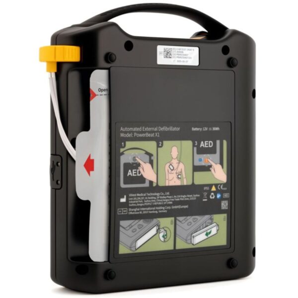 Defibrylator AED Vivest PowerBeat X1 - półautomatyczny - obrazek 3