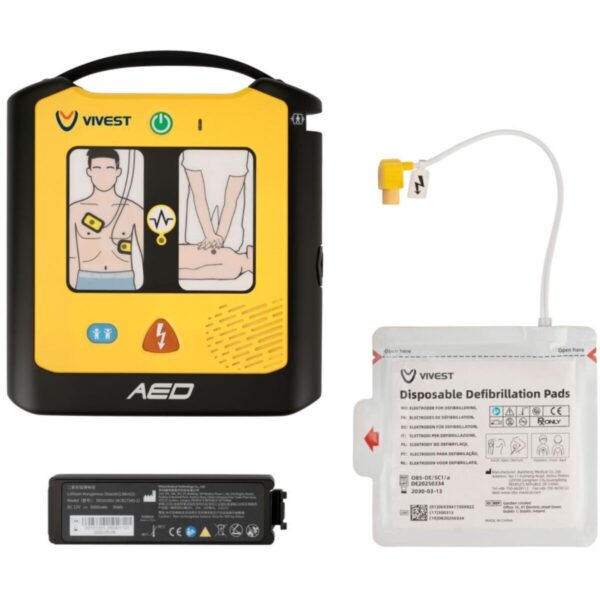 Defibrylator AED Vivest PowerBeat X1 - półautomatyczny - obrazek 4