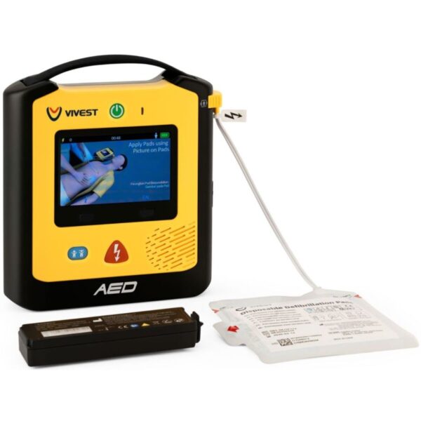 Defibrylator Vivest AED X3 - półautomatyczny - obrazek 3