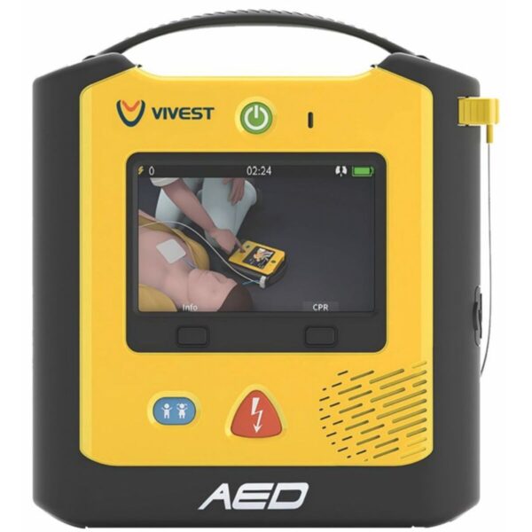 Defibrylator Vivest AED X3 - półautomatyczny