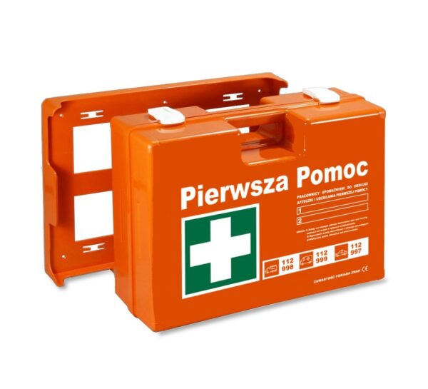 Apteczka pierwszej pomocy K-20 2x DIN 13157 PLUS w walizce z tworzywa ABS