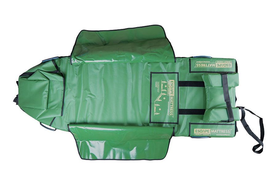 Materac ewakuacyjny składany COMPACT 200 x 68 cm - obrazek 2